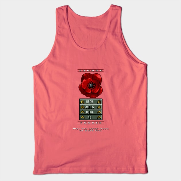 Cannon Fodder Tank Top by erndub